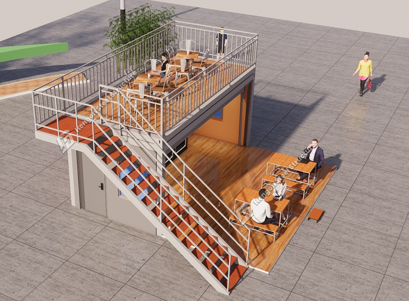 Barra de contenedor desmontable de 20 pies