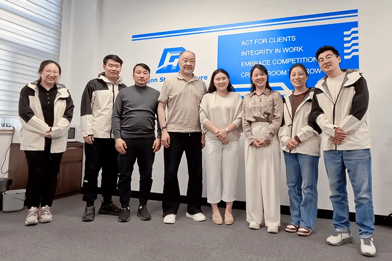 Visita al sitio y discusión del proyecto para nuestro cliente de Mongolia Visita al sitio y discusión del proyecto para nuestro cliente de Mongolia