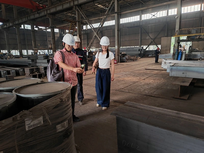 Fortaleciendo lazos: un cliente malasio explora soluciones de construcción de acero