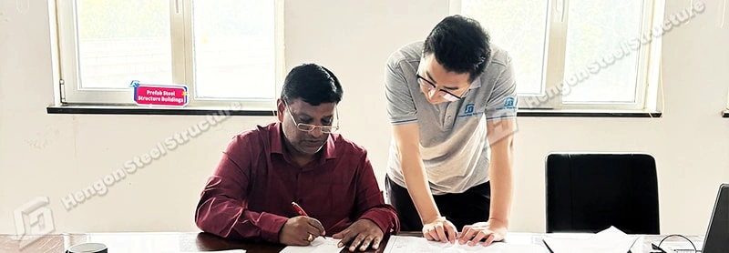 Resumen de la visita a la fábrica: Cliente nigeriano en HENGON para la planificación de un proyecto de acero