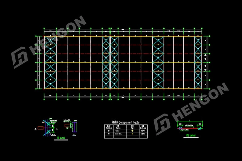 Hengon Ships Prefab Steel Structure for US Cement Plant Project Hengon Ships Prefab Steel Structure for US Cement Plant Project