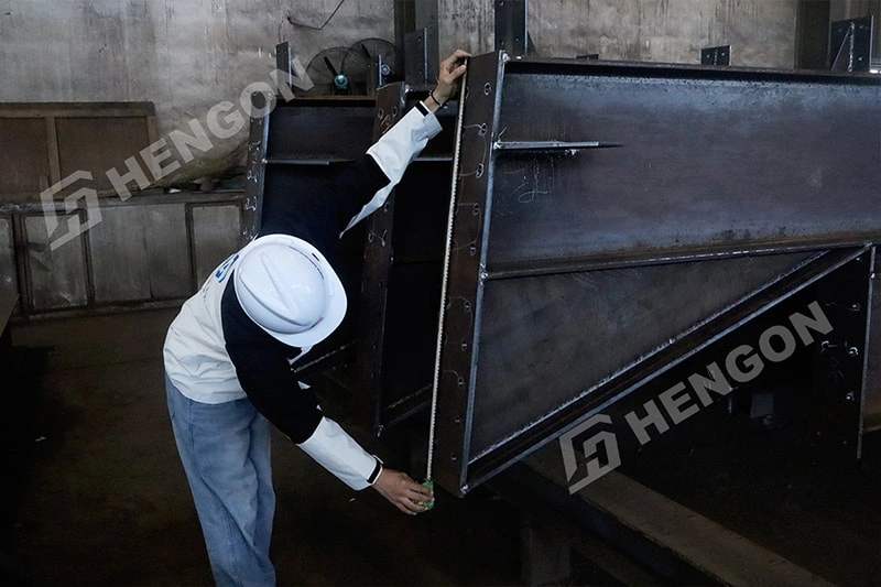 Proyecto de almacén griego entregado por el equipo de Hengon