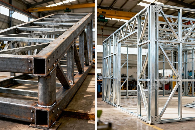 Acero estructural y acero ligero: ¿Qué los diferencia? Acero estructural y acero ligero: ¿Qué los diferencia?